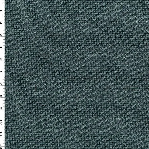 1 YD PC-Aqua Teal/Black Texture Dobby Jacketing Fabric