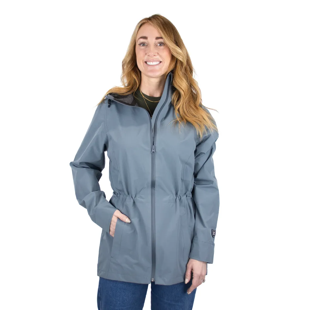 48-Hour Zusa Women's Charcoal North Shore Rain Jacket