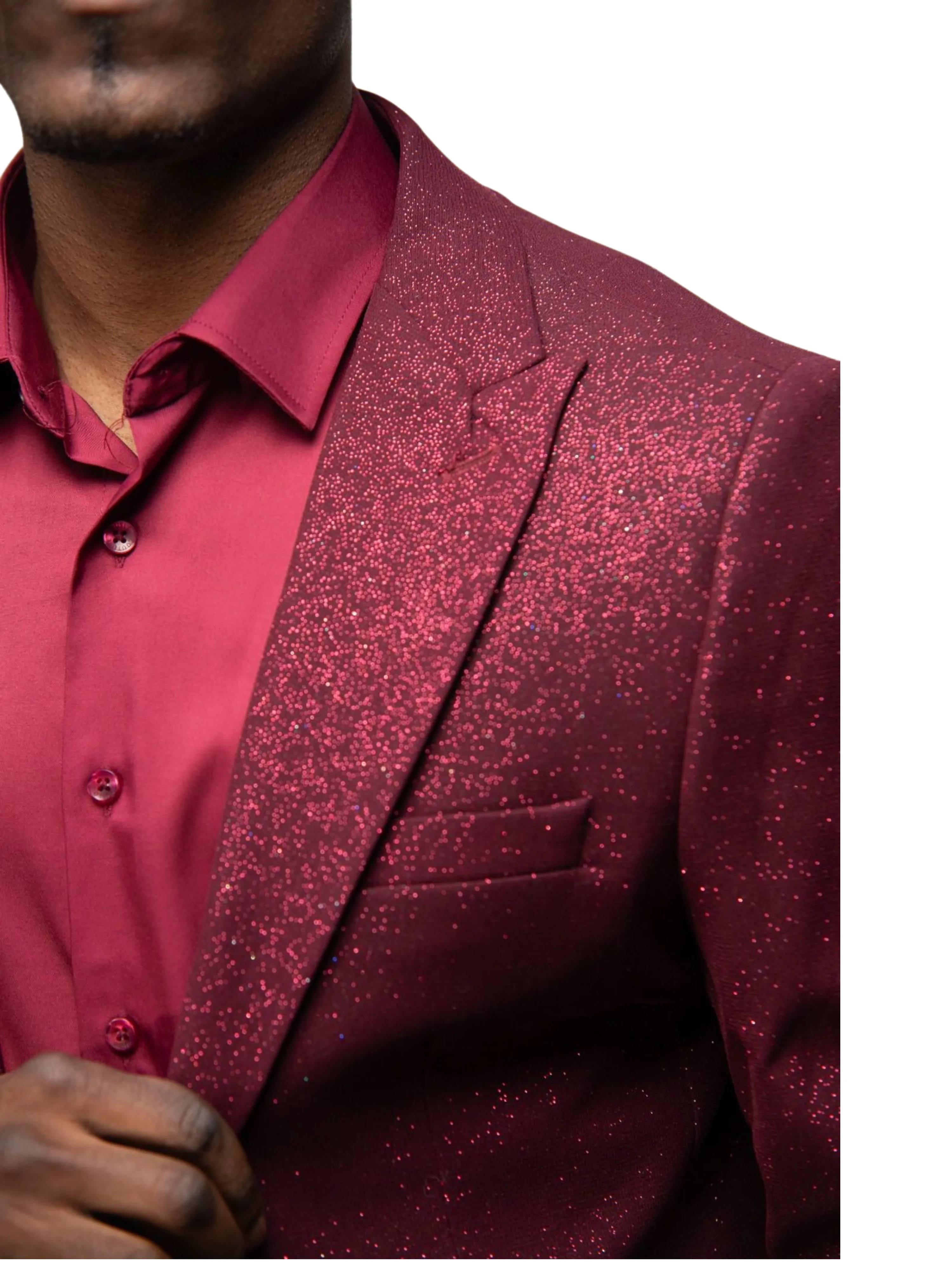 Boogie Nights Blazer Burgundy