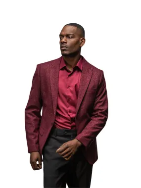 Boogie Nights Blazer Burgundy