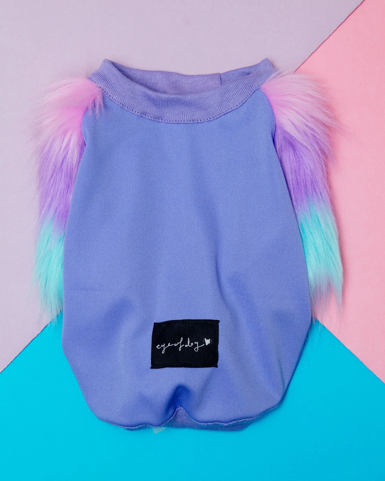 Bubblegum Faux-Fur Pullover Top << CLEARANCE >>