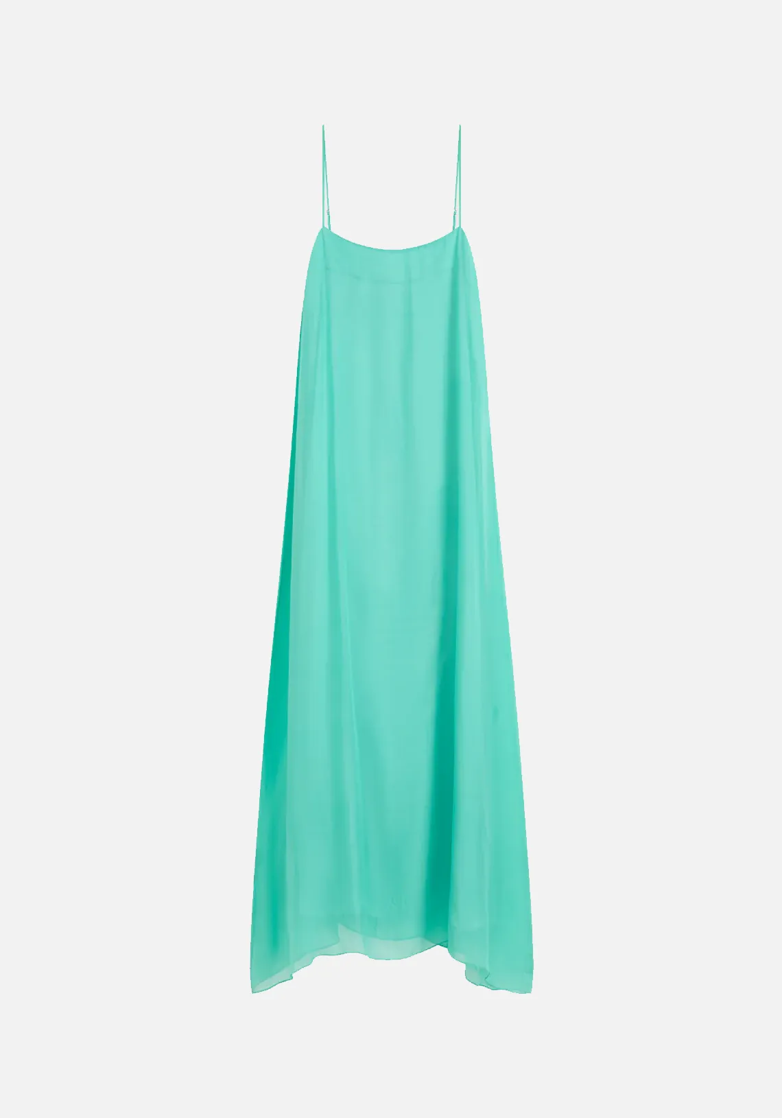 CAPRI ROULEAU MAXI DRESS AQUA