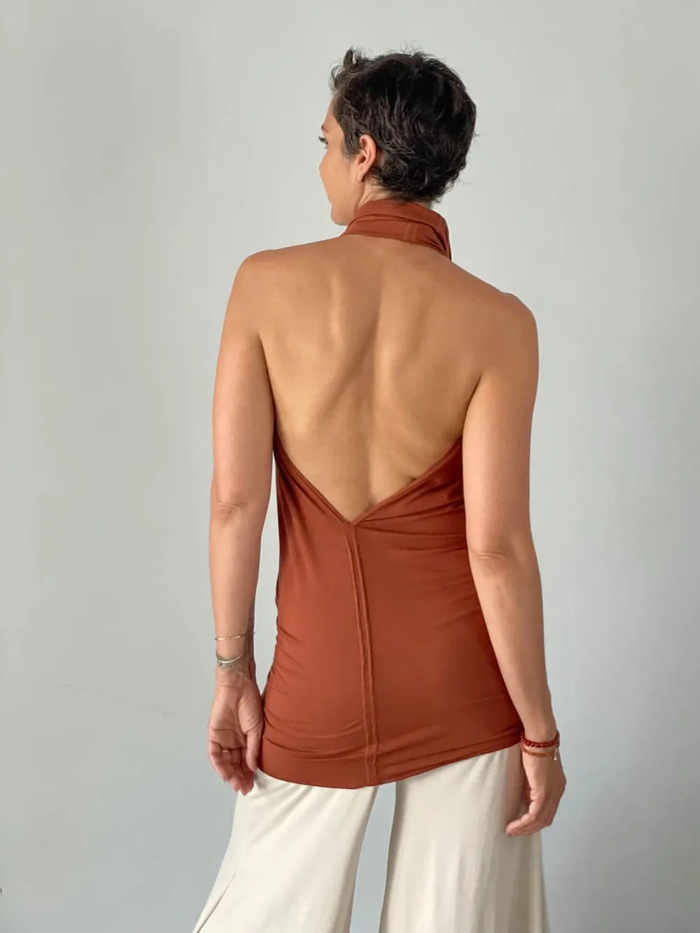 Convertible Wing Shrug Tunic