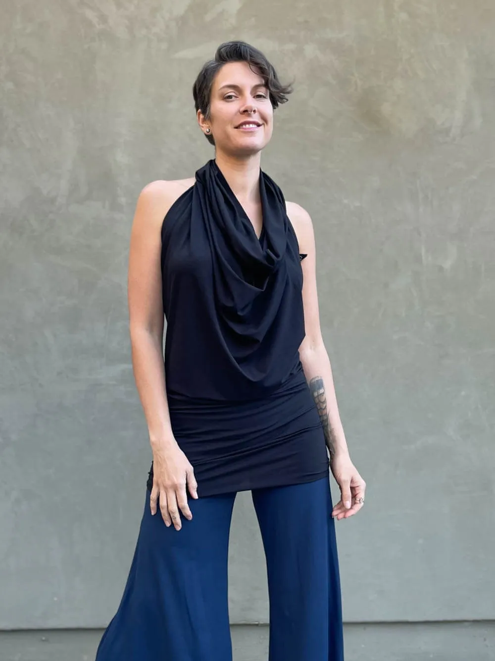 Convertible Wing Shrug Tunic