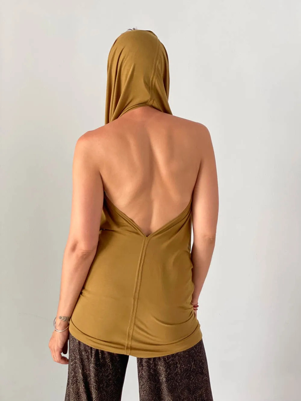 Convertible Wing Shrug Tunic