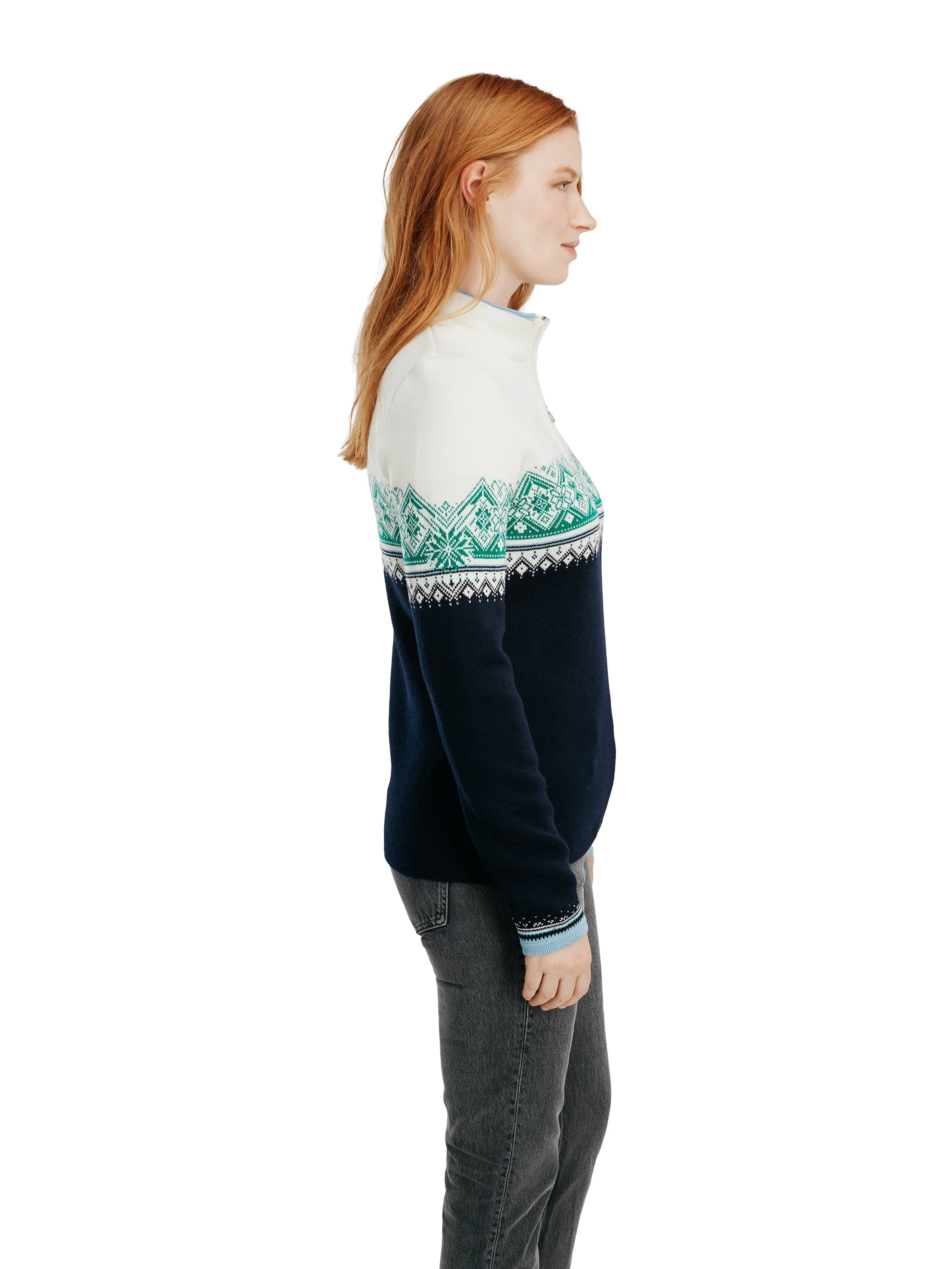 Dale Of Norway | Moritz Sweater | Women's | Navy/Bright Green