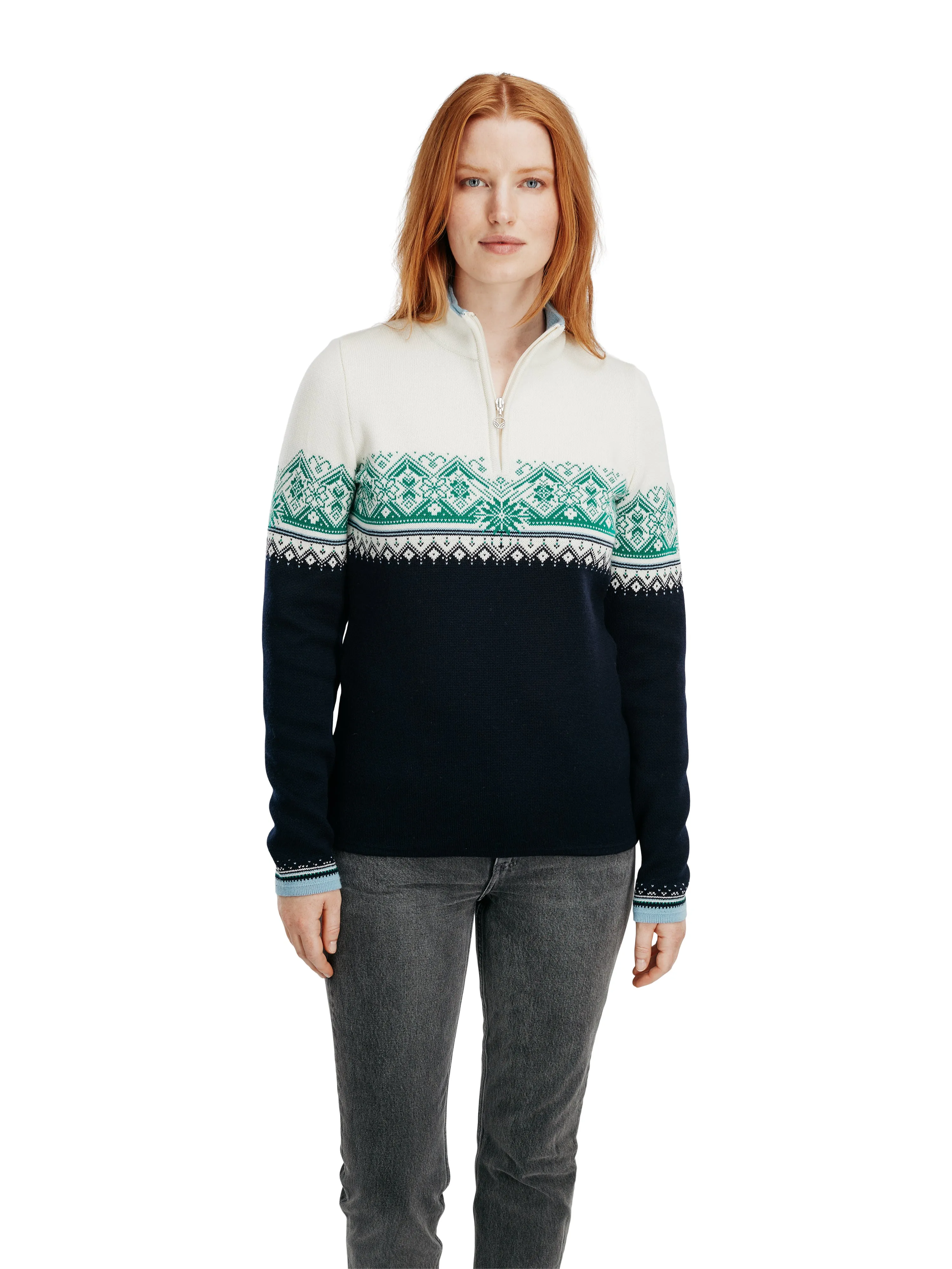 Dale Of Norway | Moritz Sweater | Women's | Navy/Bright Green