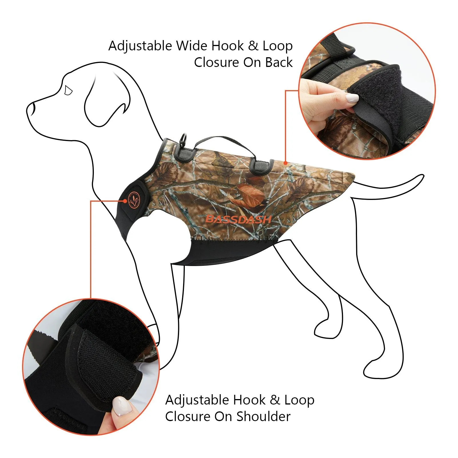 Dog Neoprene Hunting Vest FV10