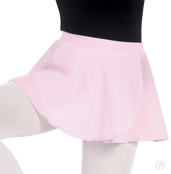 Eurotard 10127 Child Mock Wrap Chiffon Pull-On Skirt