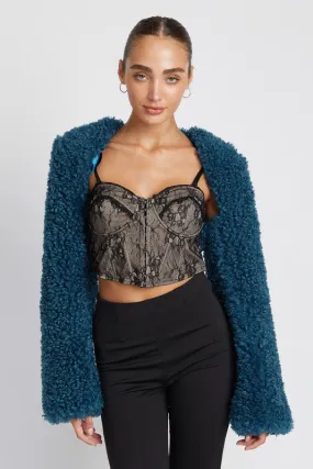 Faux Fur Bolero