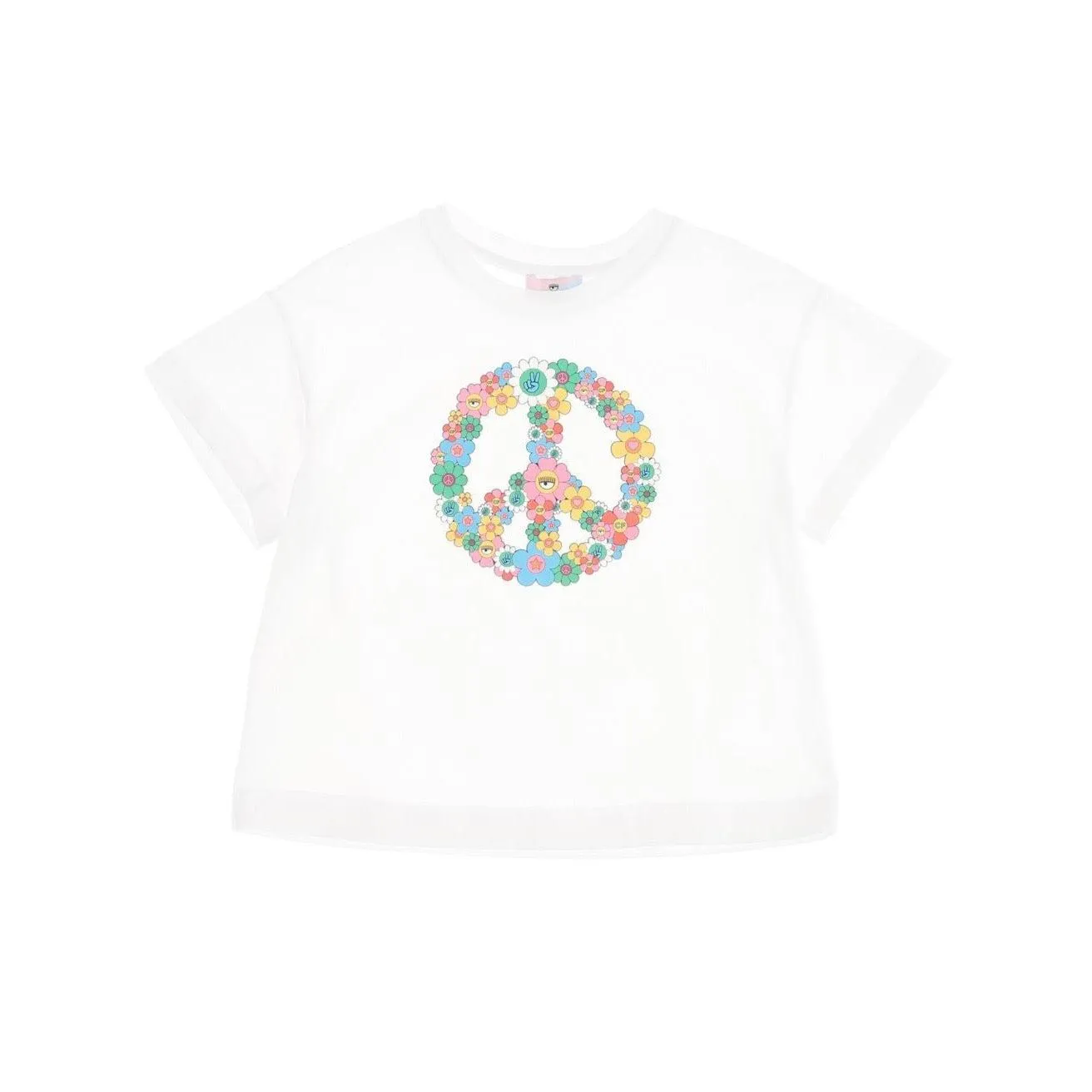 Girls Peace Logo T-Shirt