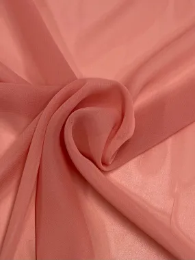 Hi-Multi Chiffon - Coral Almond - 150cm