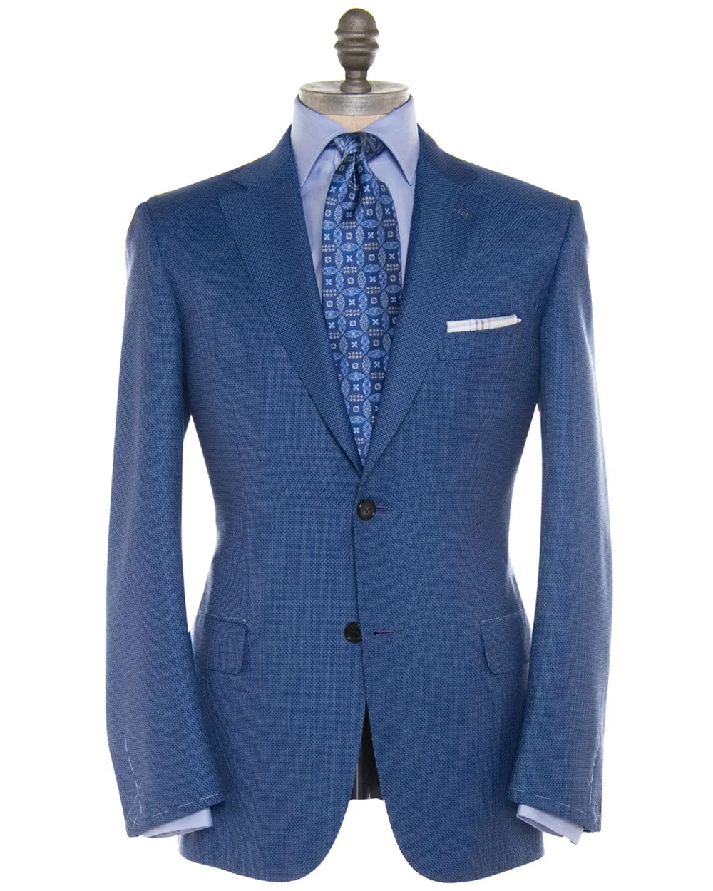 High Blue Textured Sportcoat