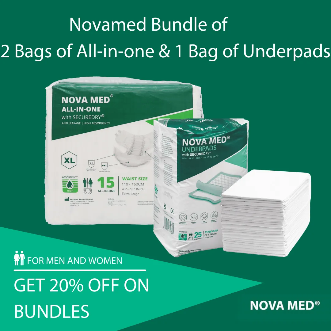 Incontinence Bundle All in one and Underpads