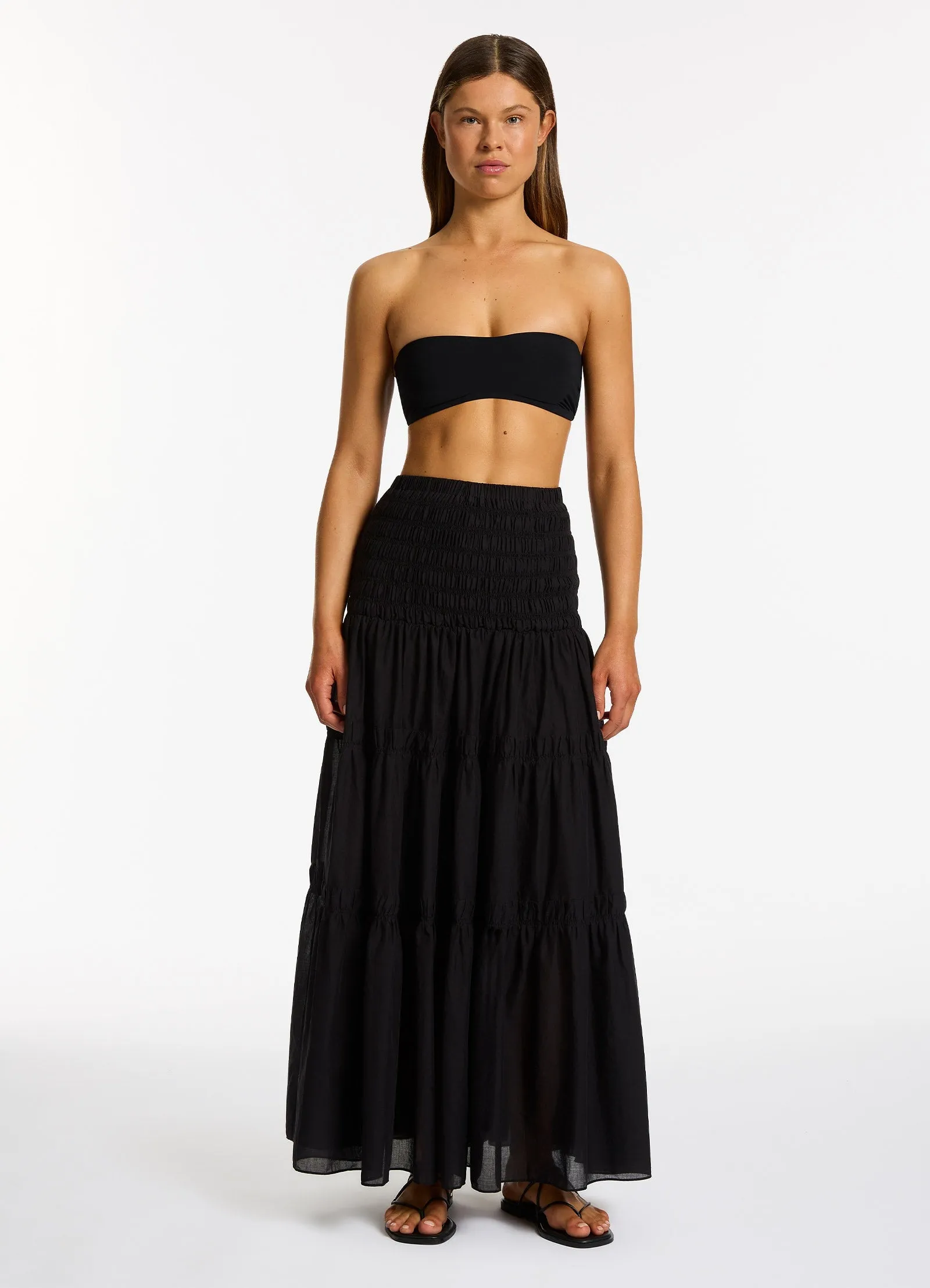 Jetset Convertible Maxi Dress - Black