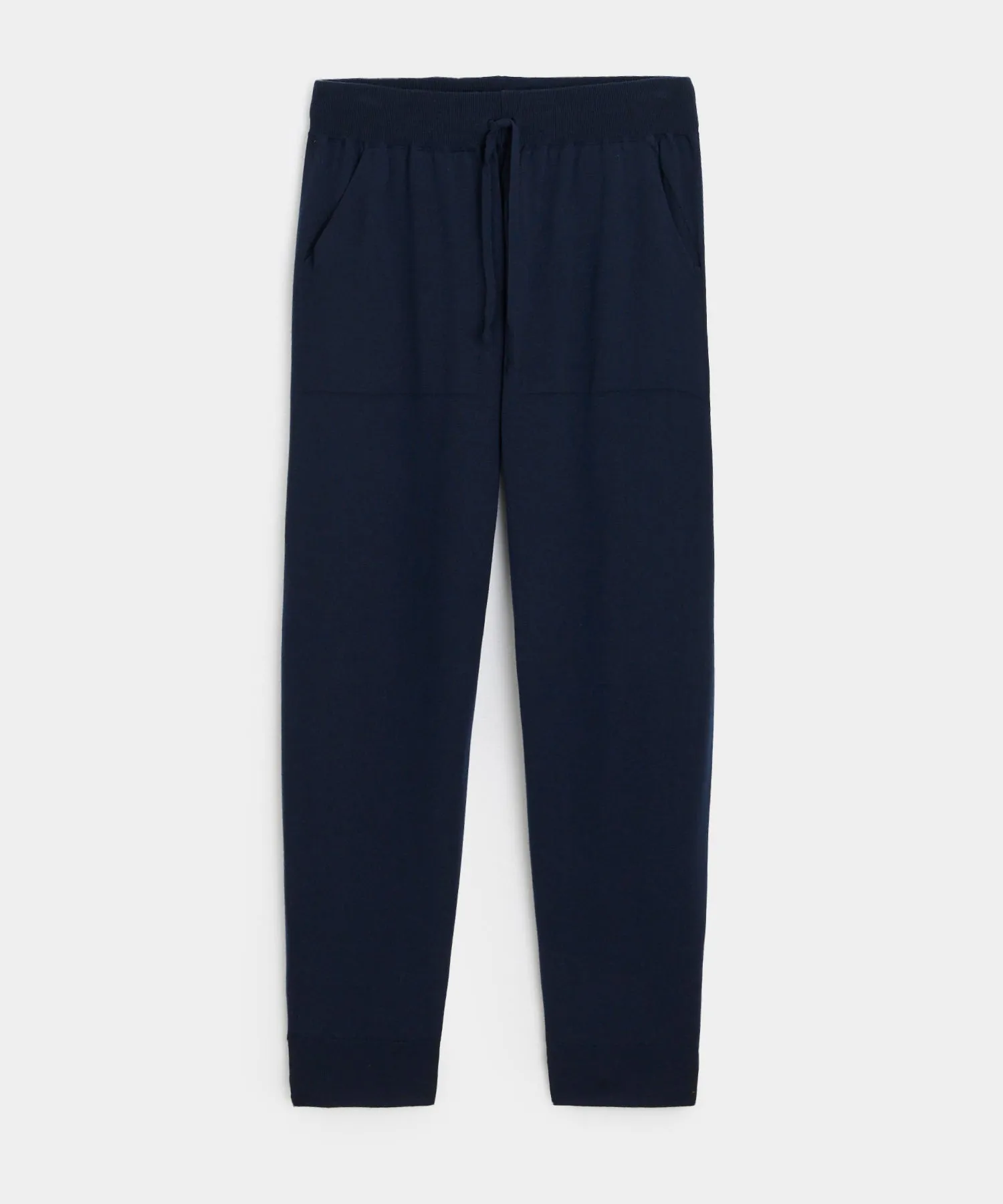 John Smedley Henning Merino Wool Pant in Midnight