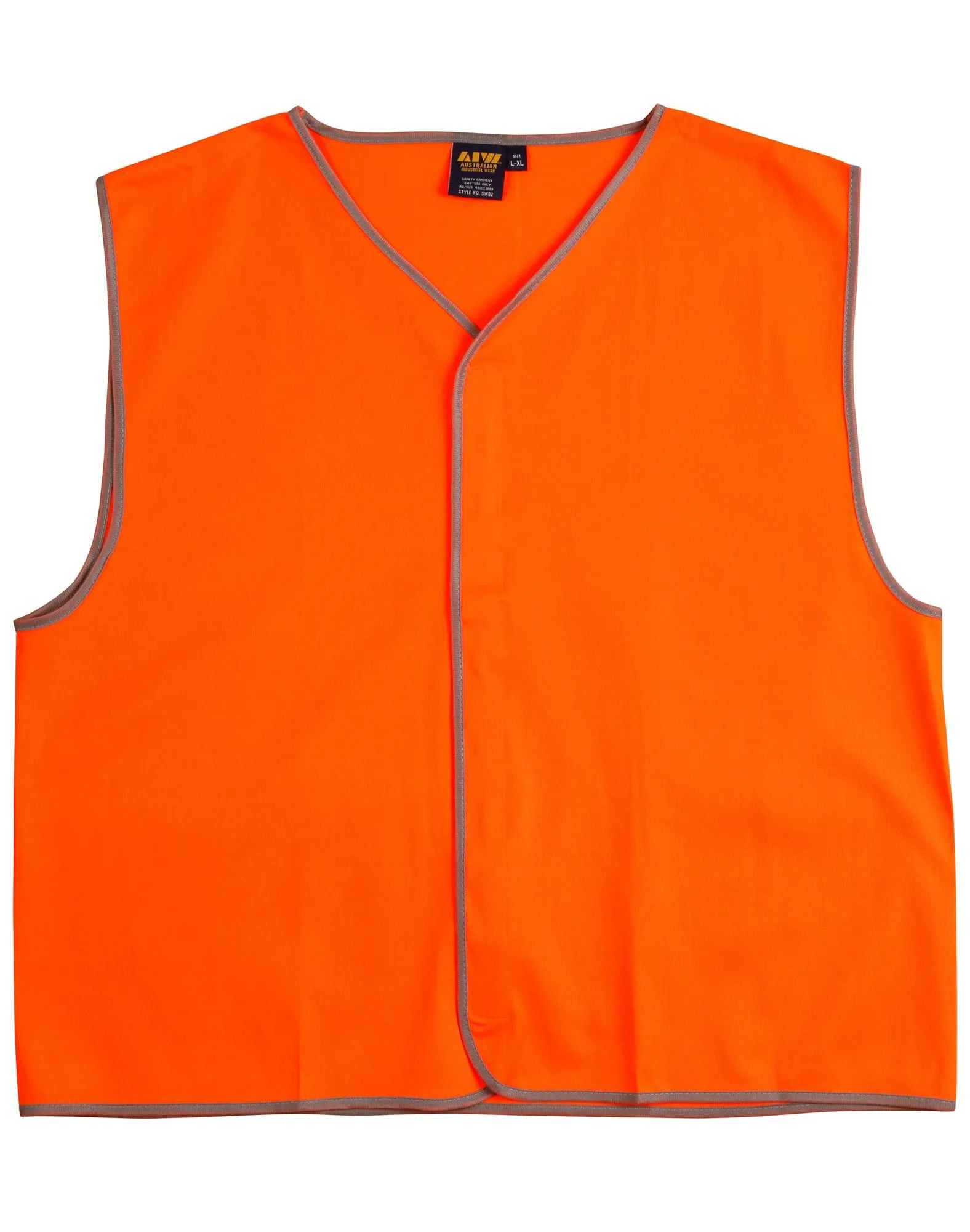 Kids Hi Vis Safety Vest Day Use - SW02K