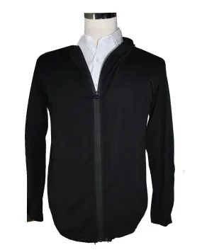 KNT Kiton Sweater Black Hoodie S / EUR 48 SALE