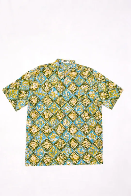 MANDARIN SHORT SLEEVE SHIRT