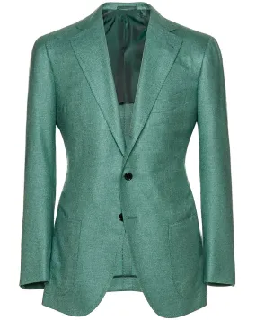 Mint Green Textured Sportcoat