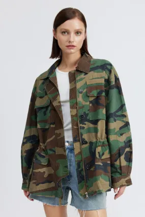 Oversized Camo Jacket