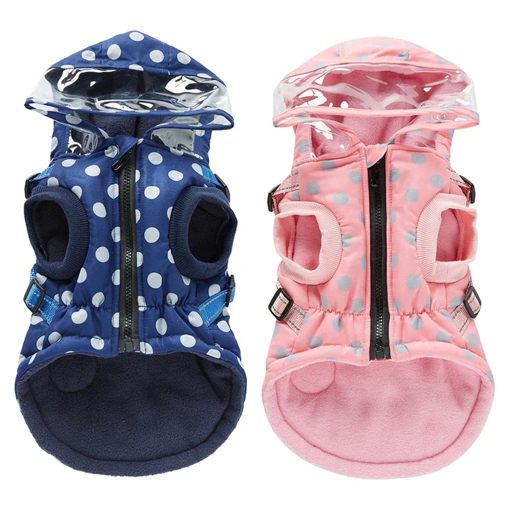 Pat and Pet Emporium | Pet Clothing | Rainproof Hooded Jackets