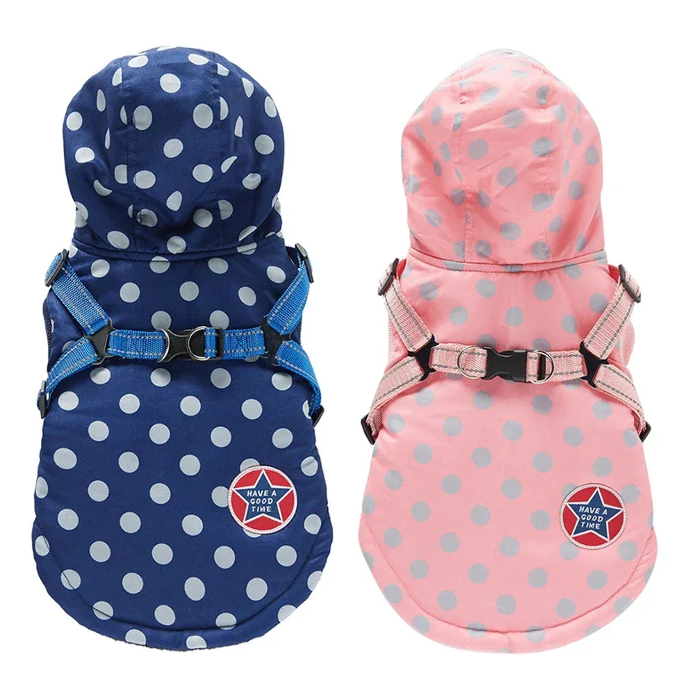 Pat and Pet Emporium | Pet Clothing | Rainproof Hooded Jackets