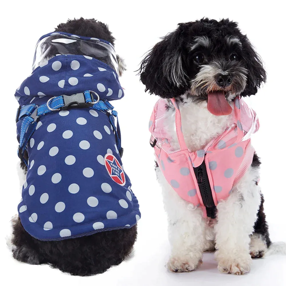 Pat and Pet Emporium | Pet Clothing | Rainproof Hooded Jackets