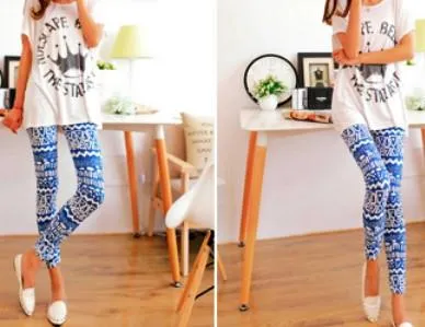 Printed Stretchy Leggings