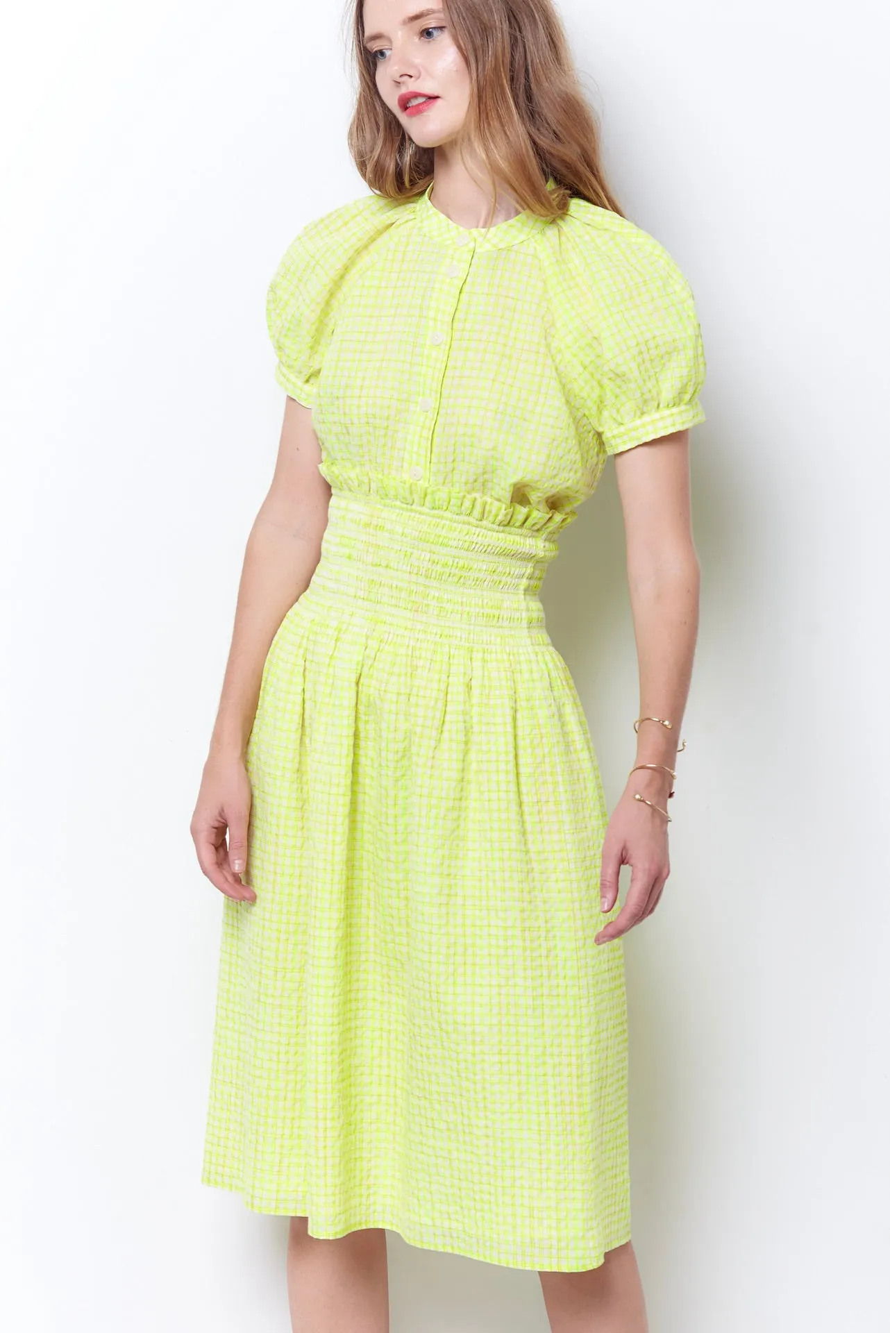 SARAPHINA MIDI SKIRT/DRESS - Neon