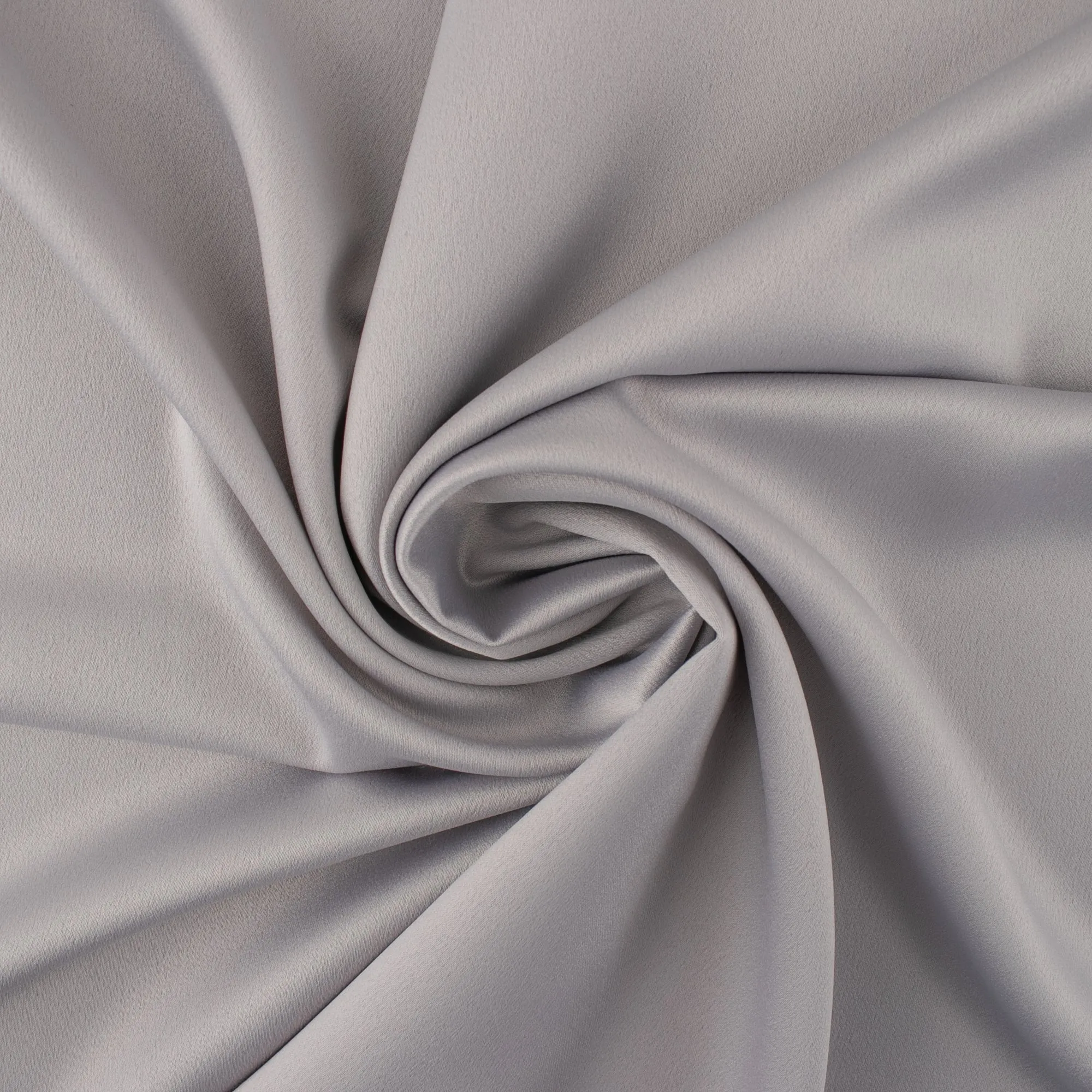 Satin crepe - CHANTILLY - Silver