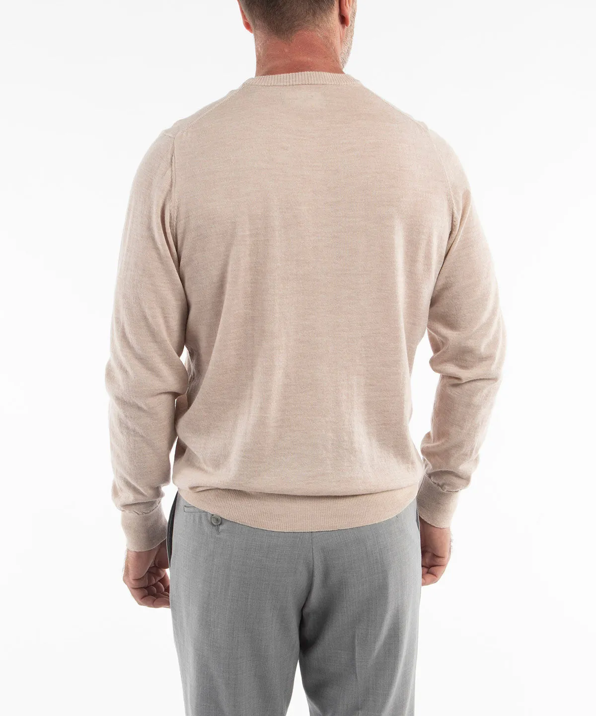 Signature Ultra Light 100% Merino Wool Crewneck Sweater