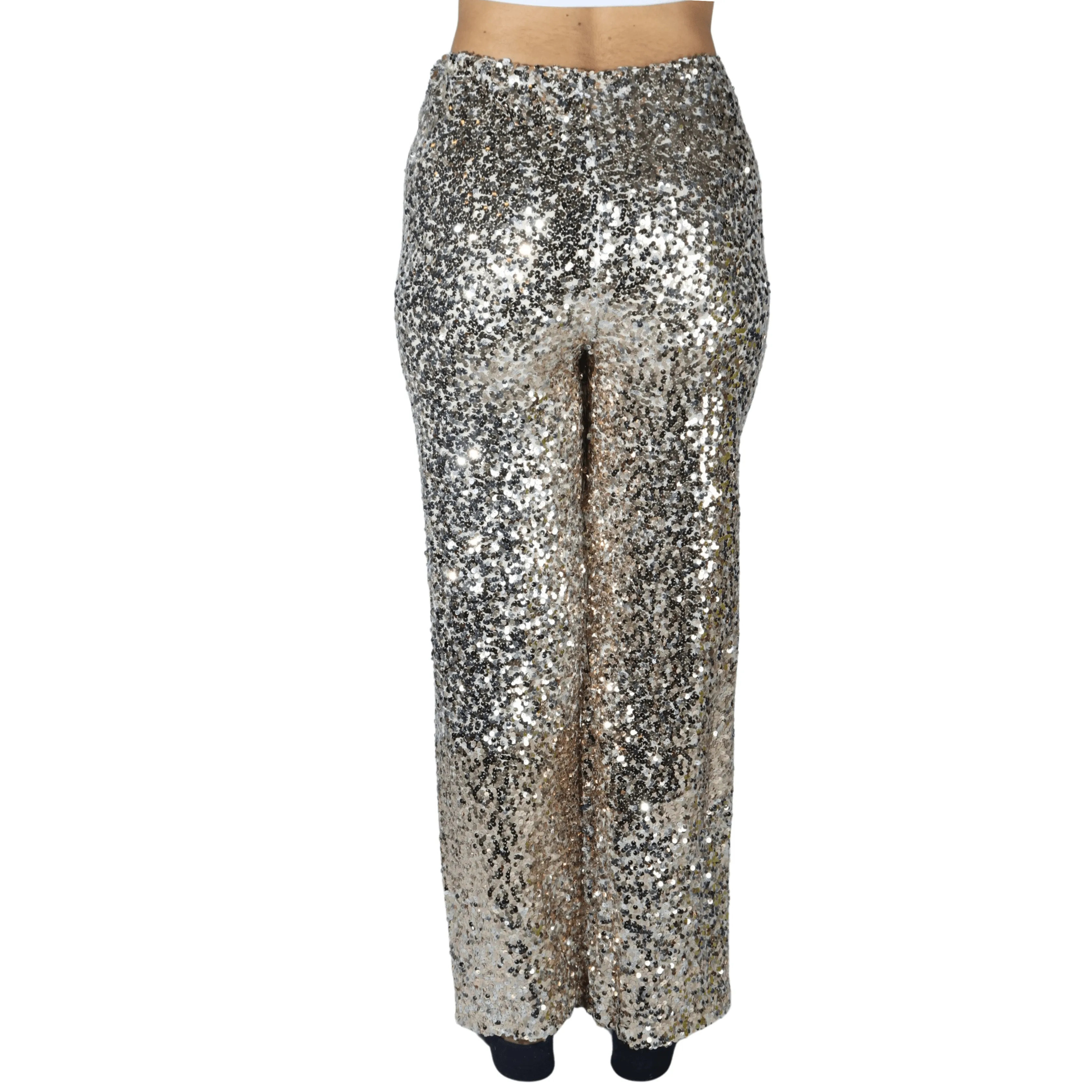 Sparkle slip on pants