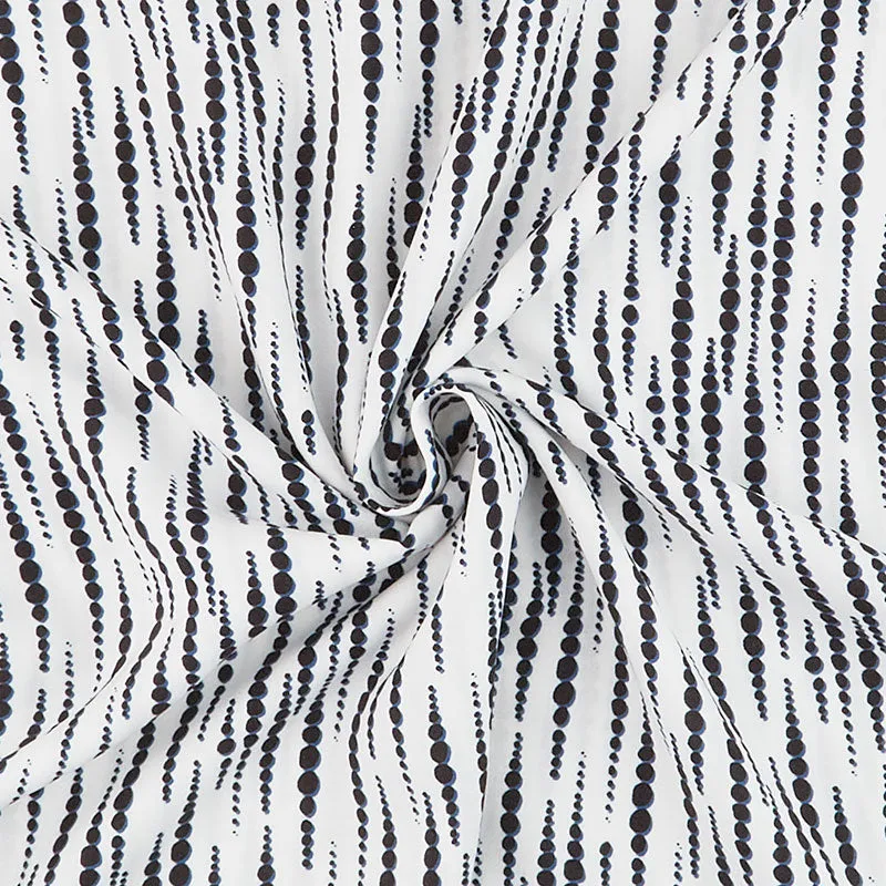 Tammie Green - Tidal Wave Offwhite Rayon Yardage