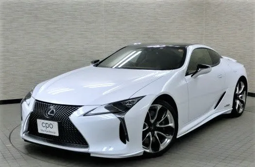 TRD JAPAN 2018-2024 Lexus LC 500/500h Factory Painted Front Lip Spoiler Kit