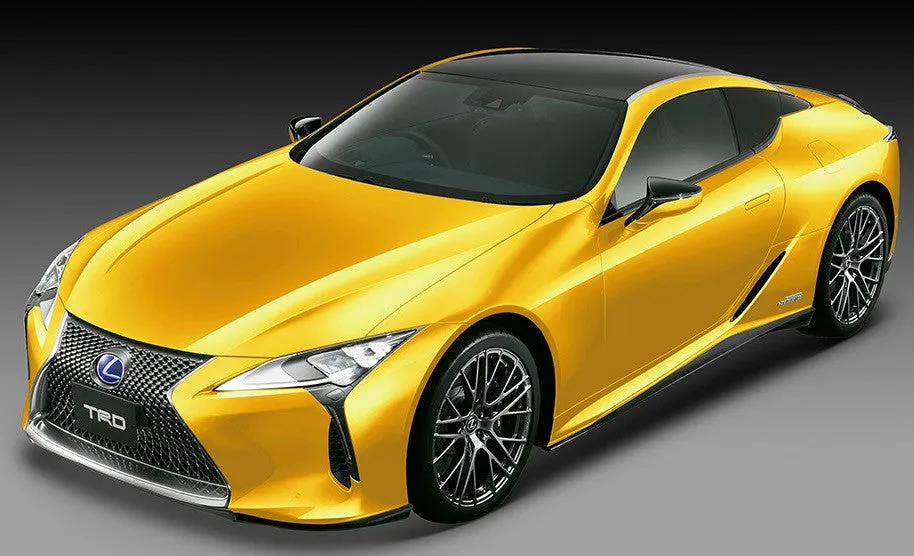 TRD JAPAN 2018-2024 Lexus LC 500/500h Factory Painted Front Lip Spoiler Kit