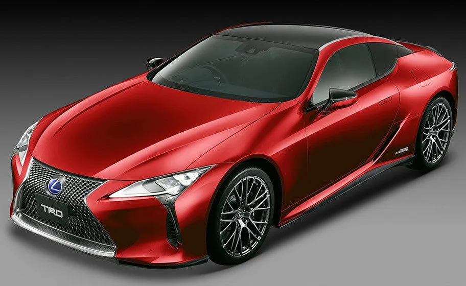 TRD JAPAN 2018-2024 Lexus LC 500/500h Factory Painted Front Lip Spoiler Kit