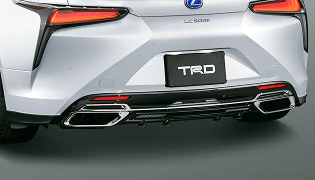 TRD JAPAN 2018-2024 Lexus LC 500/500h Rear Bumper Side Spoiler and Rear Diffuser Kit