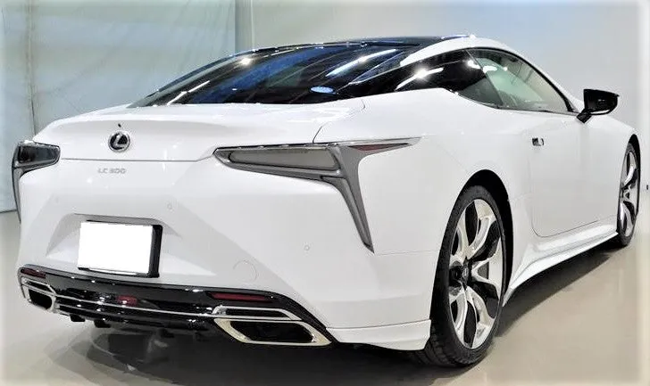 TRD JAPAN 2018-2024 Lexus LC 500/500h Rear Bumper Side Spoiler and Rear Diffuser Kit