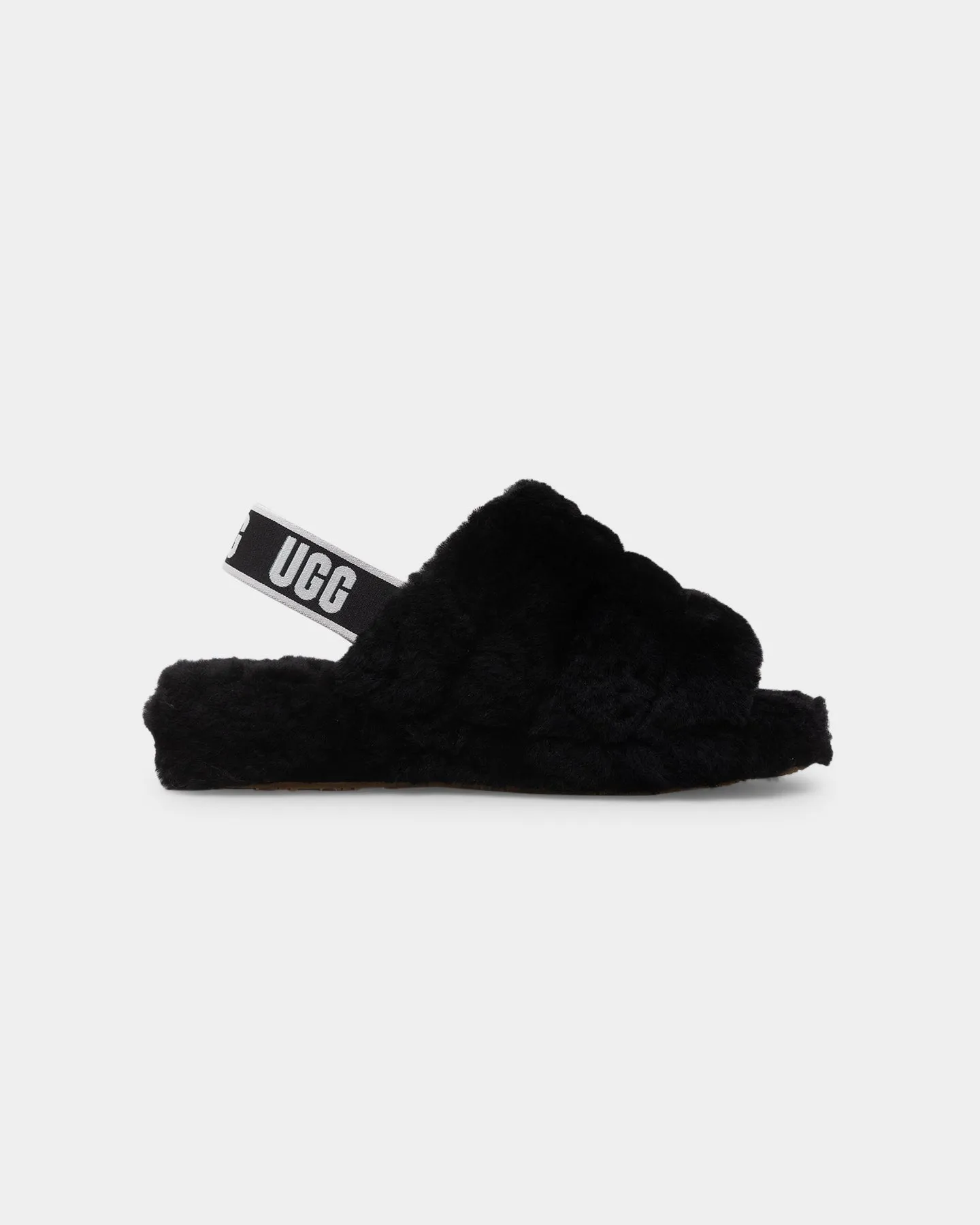 Ugg Boots Women's Fluff Yeah Slide Black