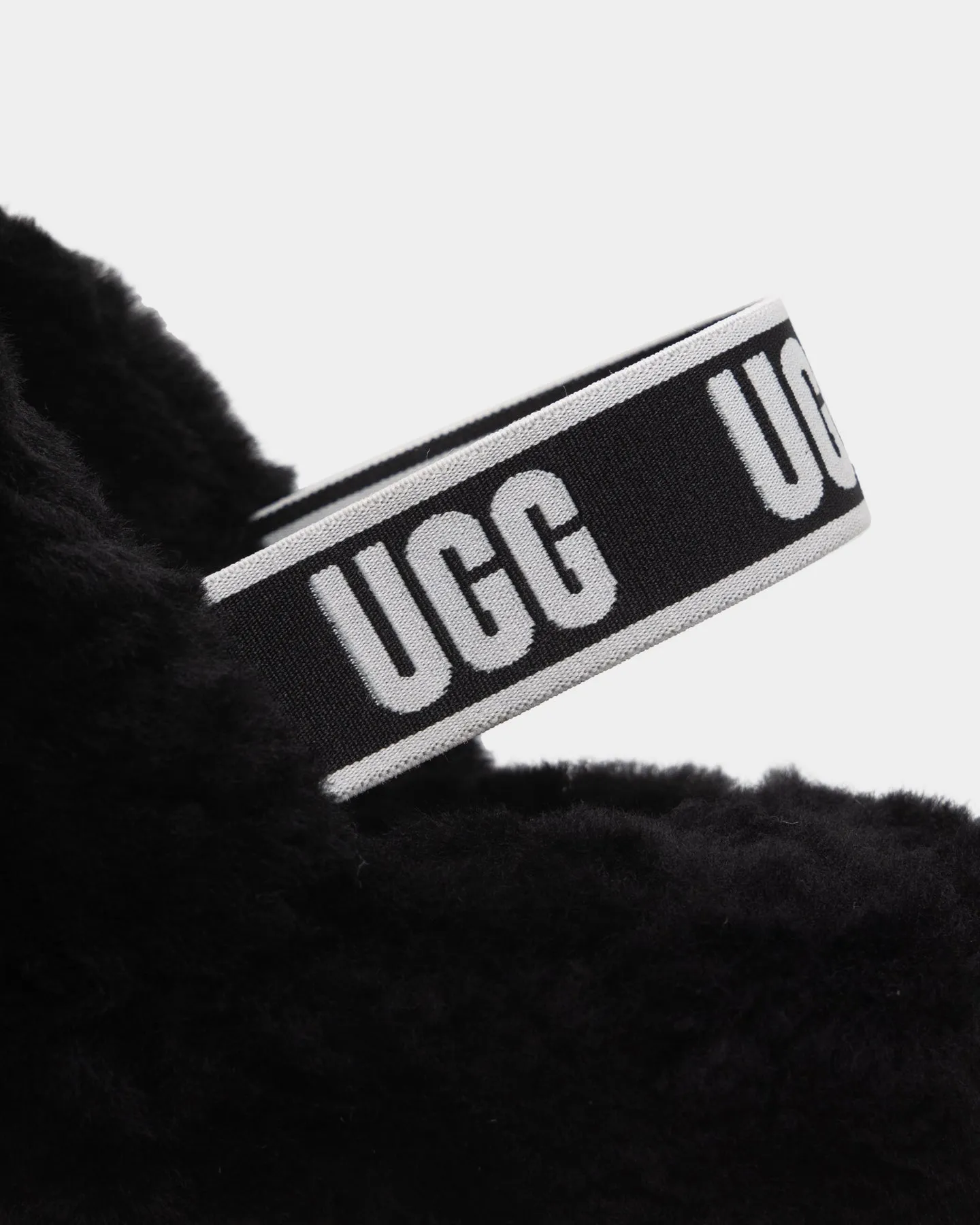 Ugg Boots Women's Fluff Yeah Slide Black