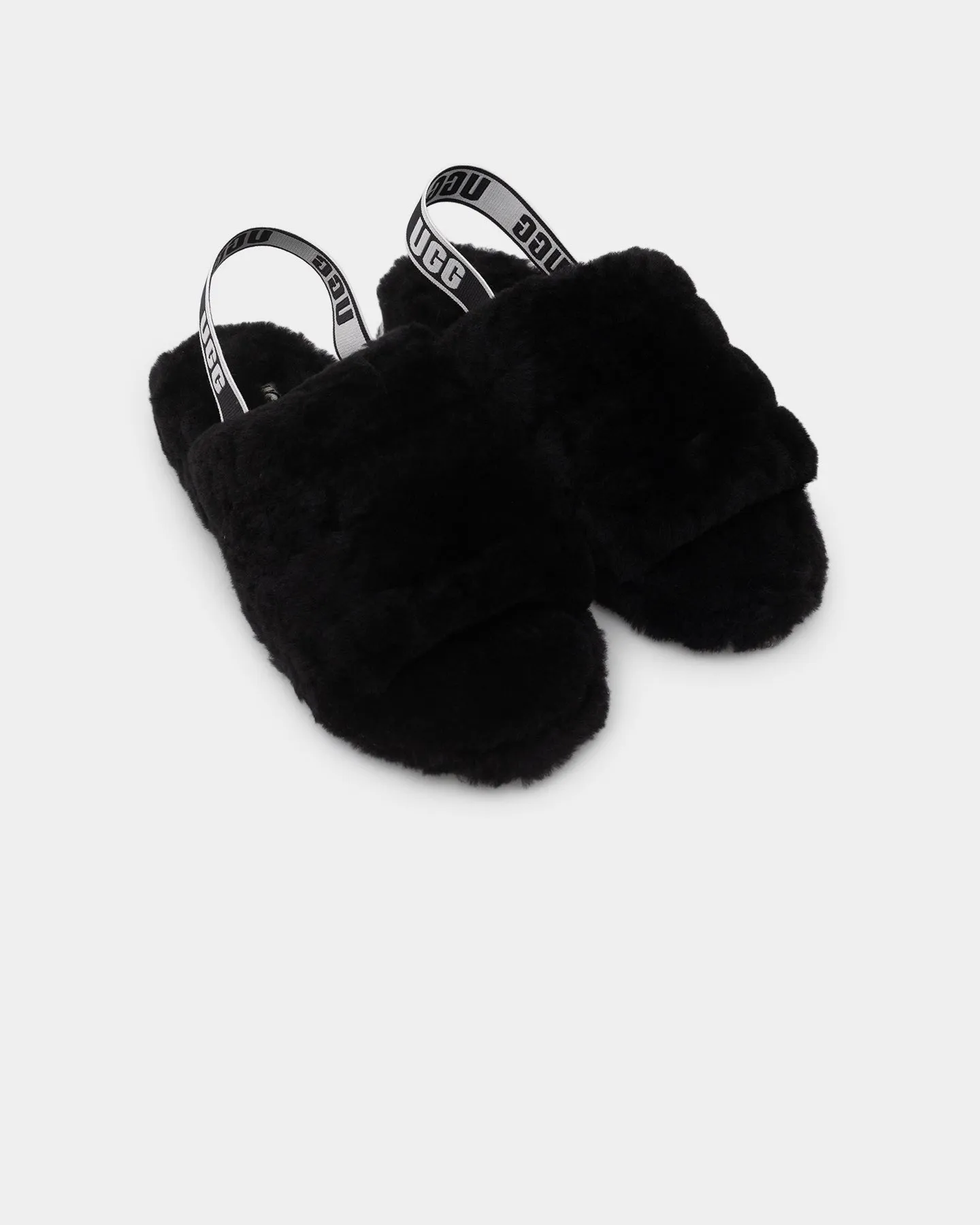 Ugg Boots Women's Fluff Yeah Slide Black