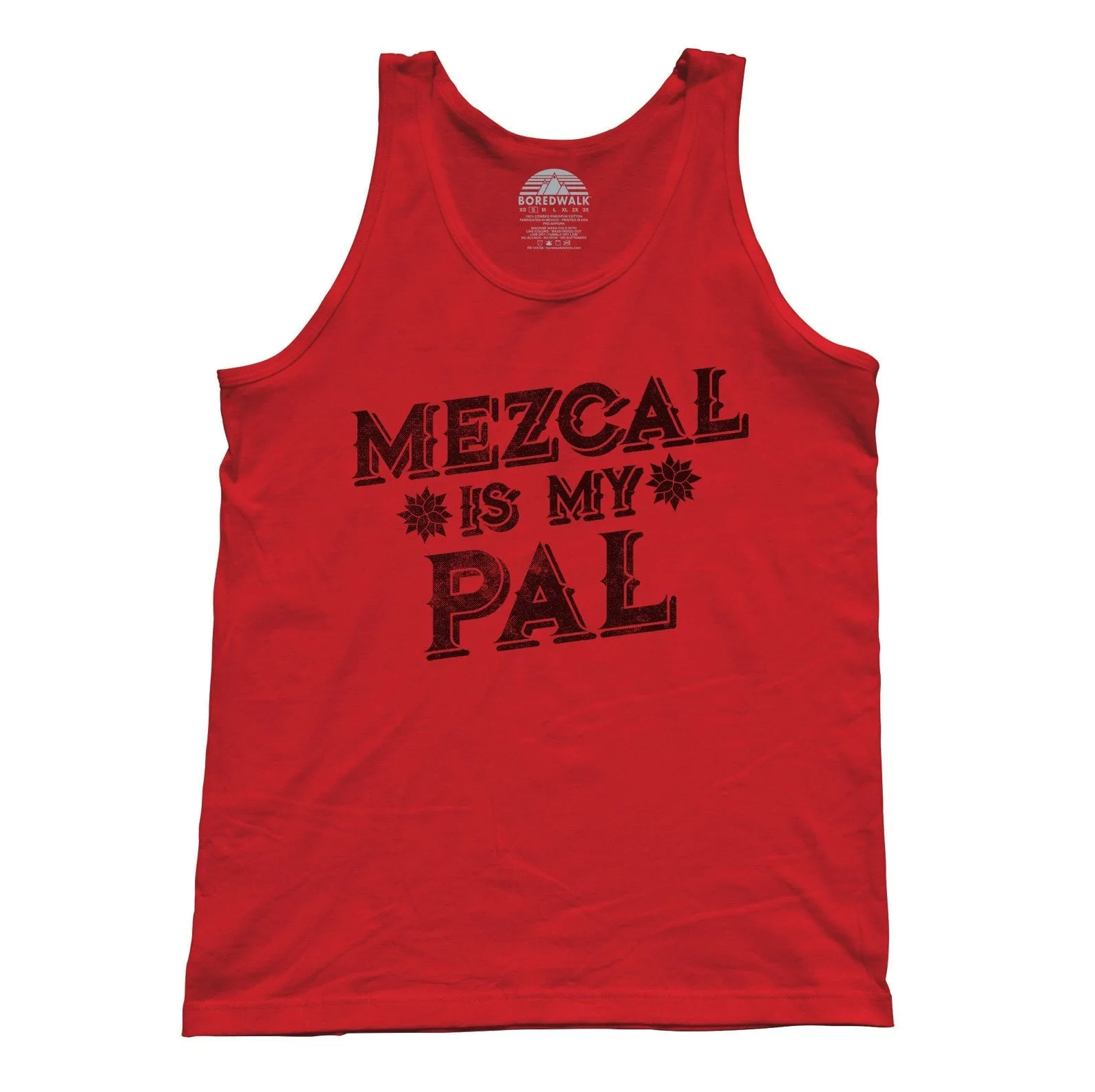 Unisex Mezcal is My Pal Tank Top - Cinco De Mayo Mexican Drinking