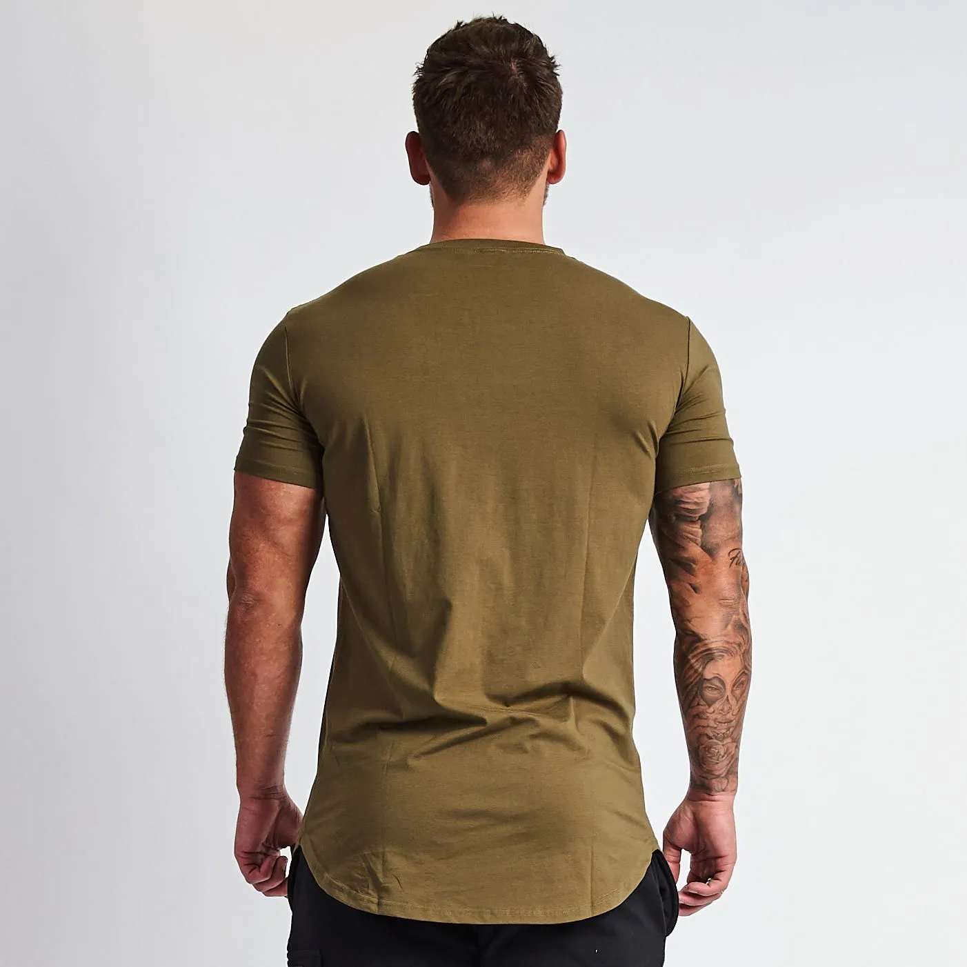 Vanquish Essential Khaki Short Sleeved T Shirt