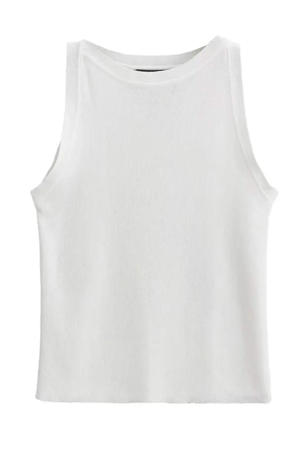 'Yolanda' Sleeveless Slim Knit Top (4 Colors)